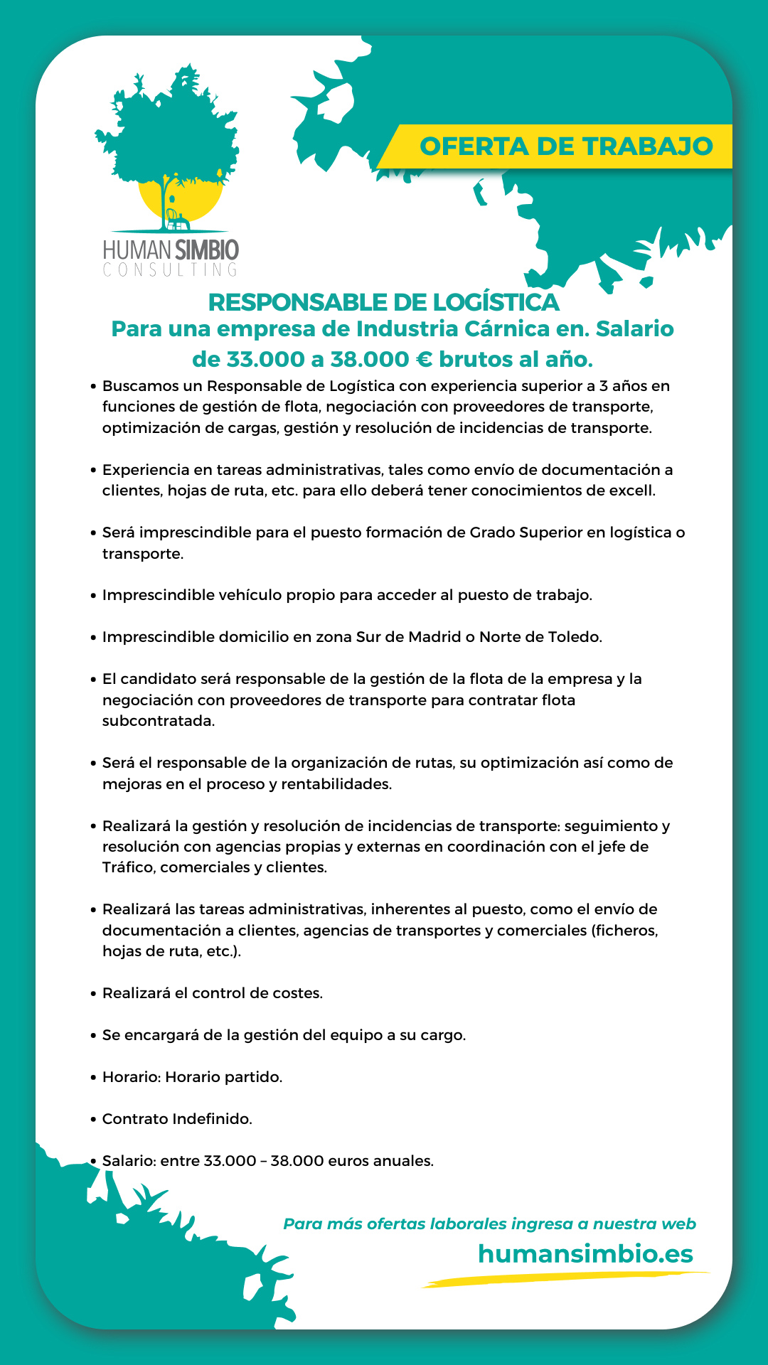 Responsable de Logística