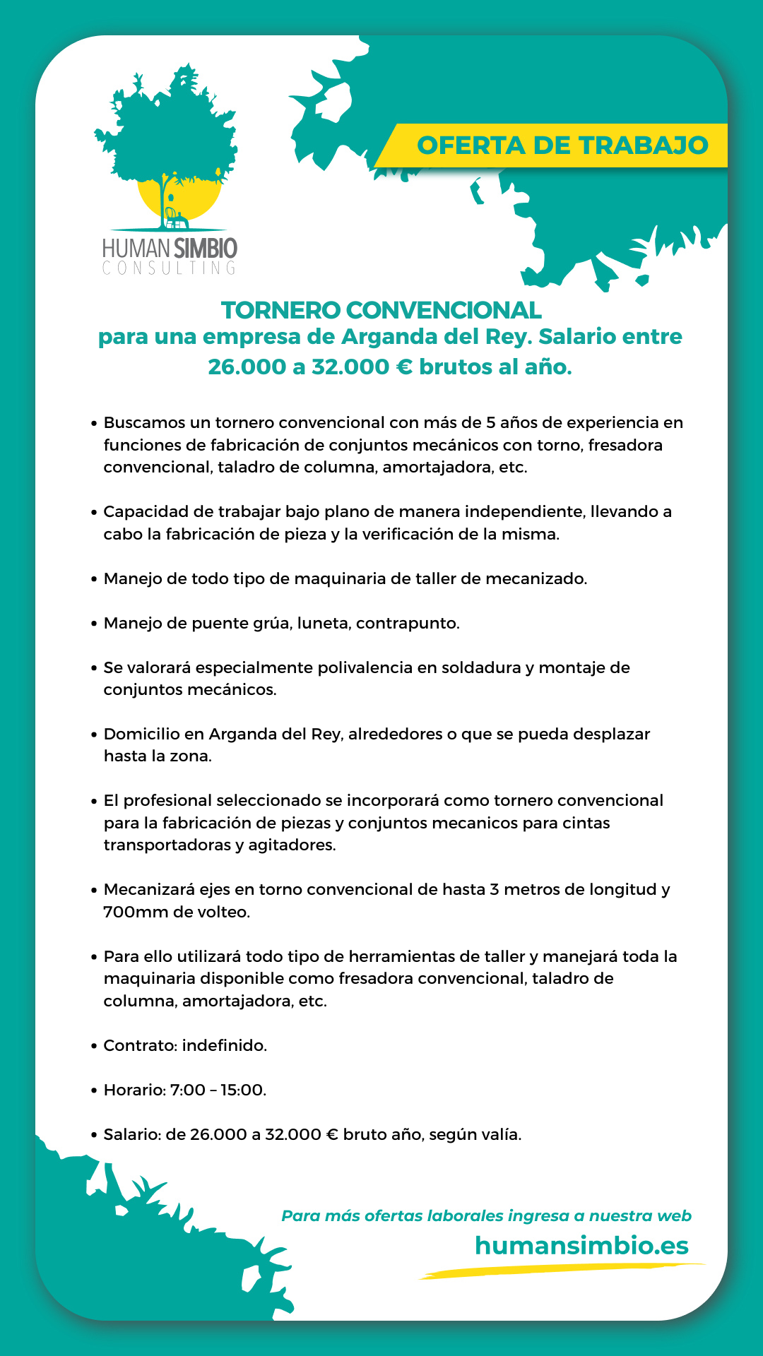 Tornero Convencional