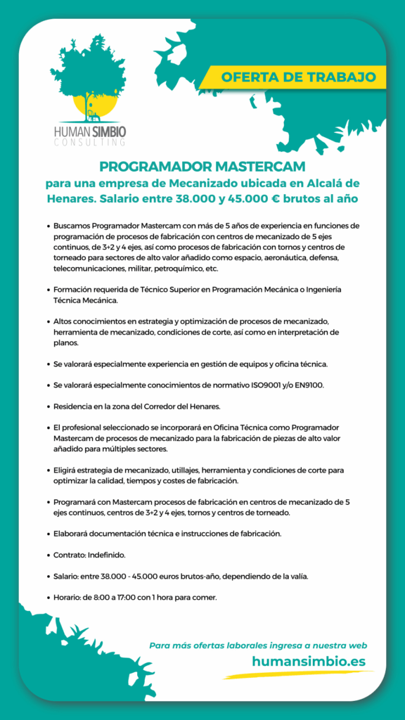 Programador Mastercam (10225)