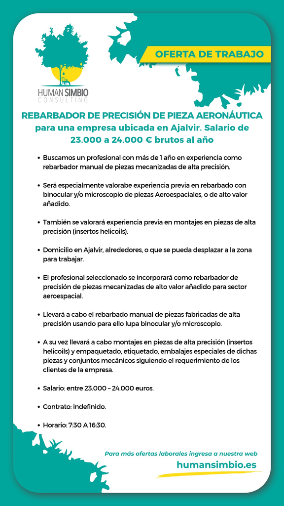 Rebarbador de precisión de pieza aeroespacial